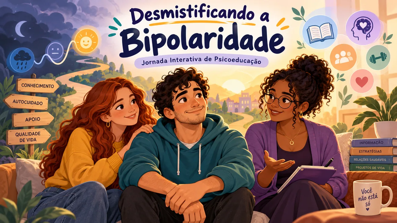 Capa da jornada Desmistificando a Bipolaridade